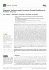 Research paper thumbnail of Vegetation Resilience under Increasing Drought Conditions in Northern Tanzania