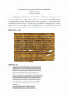 Research paper thumbnail of A new papyrus with a letter from Socrates to Alcibiades