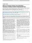 Research paper thumbnail of Effects of Aerobic Training Versus Breathing Exercises on Asthma Control: A Randomized Trial