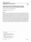 Research paper thumbnail of Enhancement of cytotoxic and antioxidant activities of Digenea simplex chloroform extract using the nanosuspension technique