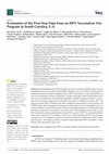 Research paper thumbnail of Evaluation of the First-Year Data from an HPV Vaccination Van Program in South Carolina, U.S