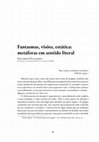 Research paper thumbnail of Fantasmas, visões, estática - Metáforas em sentido literal