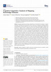 Research paper thumbnail of Cognitive Linguistics: Analysis of Mapping Knowledge Domains