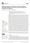 Research paper thumbnail of Pragmatic Language Development: Analysis of Mapping Knowledge Domains on How Infants and Children Become Pragmatically Competent