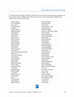 Research paper thumbnail of The editorial team would like to thank the following reviewers who have made important contributions to JCT since the summer of 2008. Many of these reviewer Thank you for your outstanding work! REVIEWER ACKNOWLEDGMENTS