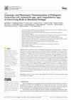 Research paper thumbnail of Genotypic and Phenotypic Characterization of Pathogenic Escherichia coli, Salmonella spp., and Campylobacter spp., in Free-Living Birds in Mainland Portugal