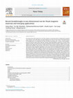 Research paper thumbnail of Recent breakthroughs in two-dimensional van der Waals magnetic materials and emerging applications