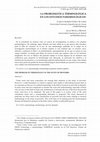 Research paper thumbnail of La problemática terminológica en los estudios paremiológicos