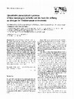 Research paper thumbnail of Quantitative phenotypical expression of three mutant genes in barley and the basis for defining an ideotype for Mediterranean environments