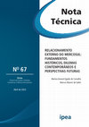 Research paper thumbnail of Nota Técnica IPEA nº 67 - Relacionamento Externo do Mercosul