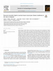 Research paper thumbnail of Bacterial tetraether lipids in ancient bones record past climate conditions at the time of disposal