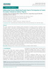 Research paper thumbnail of Influencing Factors Hindering Female Sports Participation in Senior Secondary Schools in Sokoto, Nigeria