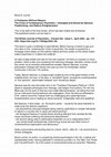 Research paper thumbnail of A Profession Without Reason: The Crisis of Contemporary Psychiatry Untangled and Solved by Spinoza, Freethinking and Radical Enlightenment By Bruce E. Levine. AK Press. 2022. £17.00 (pb). 270 pp. ISBN 9781849354608