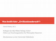 Research paper thumbnail of Was heißt hier Zivilisationsbruch? (slides)