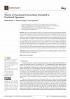 Research paper thumbnail of Theory of Functional Connections Extended to Fractional Operators