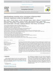 Research paper thumbnail of Operationalising ecosystem service assessment in Bayesian Belief Networks: Experiences within the OpenNESS project