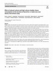 Research paper thumbnail of Effect of reduced-calcium and high-calcium cheddar cheese consumption on the excretion of faecal fat: a 2-week cross-over dietary intervention study