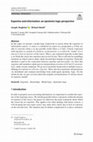 Research paper thumbnail of Expertise and information: an epistemic logic perspective