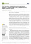 Research paper thumbnail of Users’ Perception of the Circular Economy Monitoring Indicators as Proposed by the UNI/TS 11820:2022: Evidence from an Exploratory Survey