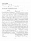 Research paper thumbnail of Short communication: The effect of centrifugation and resuspension on the recovery of Mycoplasma species from milk