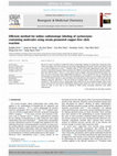 Research paper thumbnail of Efficient method for iodine radioisotope labeling of cyclooctyne-containing molecules using strain-promoted copper-free click reaction