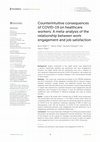 Research paper thumbnail of Counterintuitive consequences of COVID-19 on healthcare workers: A meta-analysis of the relationship between work engagement and job satisfaction