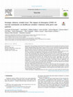 Research paper thumbnail of Strategic silences, eroded trust: The impact of divergent COVID-19 vaccine sentiments on healthcare workers' relations with peers and patients