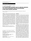 Research paper thumbnail of Use of factorial design and Doehlert matrix for multivariate optimisation of an on-line preconcentration system for lead determination by flame atomic absorption spectrometry