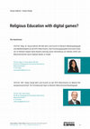 Research paper thumbnail of Religious Education with digital games