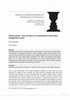 Research paper thumbnail of Serious Games - How Do They Try to Make Players Think about Immigration Issues?: An Overview