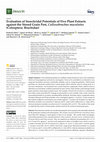 Research paper thumbnail of Evaluation of Insecticidal Potentials of Five Plant Extracts against the Stored Grain Pest, Callosobruchus maculatus (Coleoptera: Bruchidae)