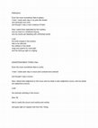 Research paper thumbnail of A Poem Prompt from Joseph Fasano -