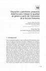 Research paper thumbnail of Educación y patrimonio: propuesta didáctica para trabajar la igualdad de género a partir del Cancionero de la Sección Femenina