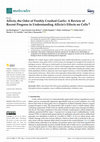 Research paper thumbnail of Allicin, the Odor of Freshly Crushed Garlic: A Review of Recent Progress in Understanding Allicin’s Effects on Cells