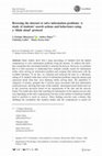 Research paper thumbnail of Browsing the internet to solve information problems: A study of students’ search actions and behaviours using a ‘think aloud’ protocol