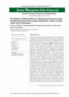 Research paper thumbnail of The Influence Of Human Resource Management Practices, Organizational Innovation and Learning Organization Culture On Innovation Work Performance