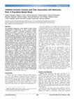 Research paper thumbnail of CDKN2A Common Variants and Their Association with Melanoma Risk: A Population-Based Study