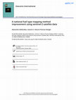 Research paper thumbnail of A national fuel type mapping method improvement using sentinel-2 satellite data