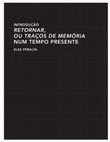 Research paper thumbnail of RETORNAR, OU TRAÇOS DE MEMÓRIA NUM TEMPO PRESENTE