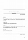 Research paper thumbnail of Economía del comportamiento; Reflexiones