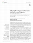 Research paper thumbnail of Editorial: Neurotropism of Parasites and the Immune Responses