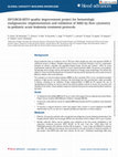 Research paper thumbnail of DFCI/BCH-HITO quality improvement project for hematologic malignancies: implementation and validation of MRD by flow cytometry in pediatric acute leukemia treatment protocols