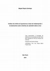 Research paper thumbnail of Análise dos efeitos de agrotóxicos à base de imidaclopride e de abamectina sobre embriões de zebrafish (Danio rerio)