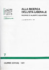 Research paper thumbnail of Alla ricerca dell'età liberale. Ricordo di Alberto Aquarone [2000]