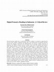 Research paper thumbnail of Digital Extensive Reading in Indonesia: A Critical Review