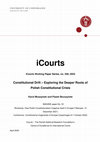 Research paper thumbnail of Constitutional Drift - Exploring the Deeper Roots of Polish Constitutional Crisis