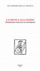 Research paper thumbnail of "A miccino", in "La Crusca alla radio. Tradizione toscana in 100 parole", a cura di Marco Biffi e Matilde Paoli, Firenze, Accademia della Crusca, 2022, pp. 61-61.