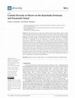 Research paper thumbnail of Cestode Diversity of Shrews on the Kamchatka Peninsula and Paramushir Island