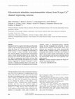 Research paper thumbnail of Glycerotoxin stimulates neurotransmitter release from N-type Ca2+ channel expressing neurons