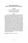 Research paper thumbnail of HISTORI EKSISTENSI RELEVANSI TASAWUF DAN TARIQAT